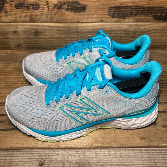 New Balance Women’s Fresh Foam 880 V11 Running Shoes Grey Teal sz 7 - Picture 5 of 8